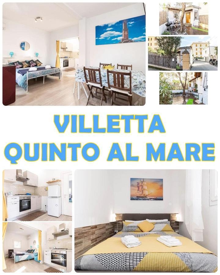 Villetta Quinto Al Mare - 2 Minutes From The Beach Cenova Dış mekan fotoğraf